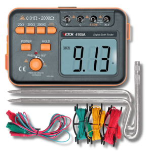 Máy Đo Điện Trở Đất Victor 4105A